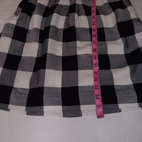 GAP WOMEN'S LONG SLEEVE PLAID DRESS - Picture 12 of 12